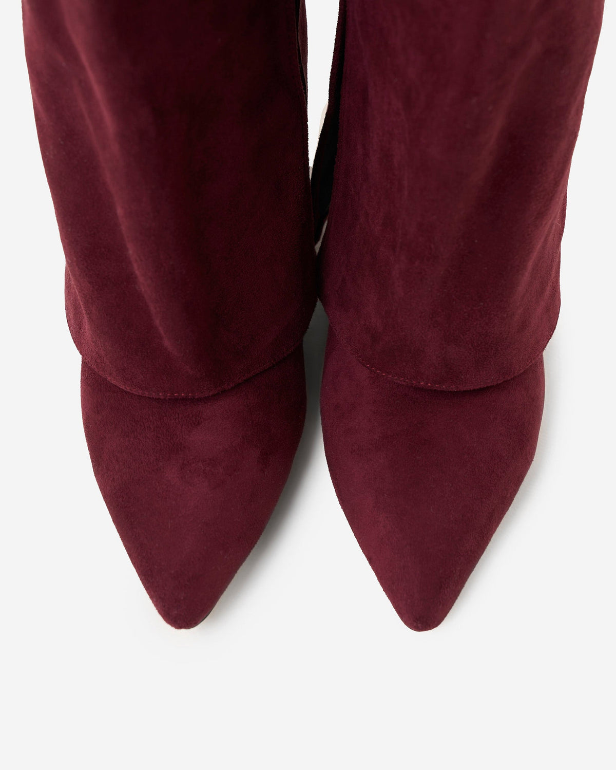 Lavista Suede knee high boots - Burgundy