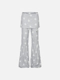 Aelfric Eden Star Print Bootcut Sweatpants