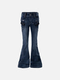 Aelfric Eden Multi Pocket Bootcut Jeans