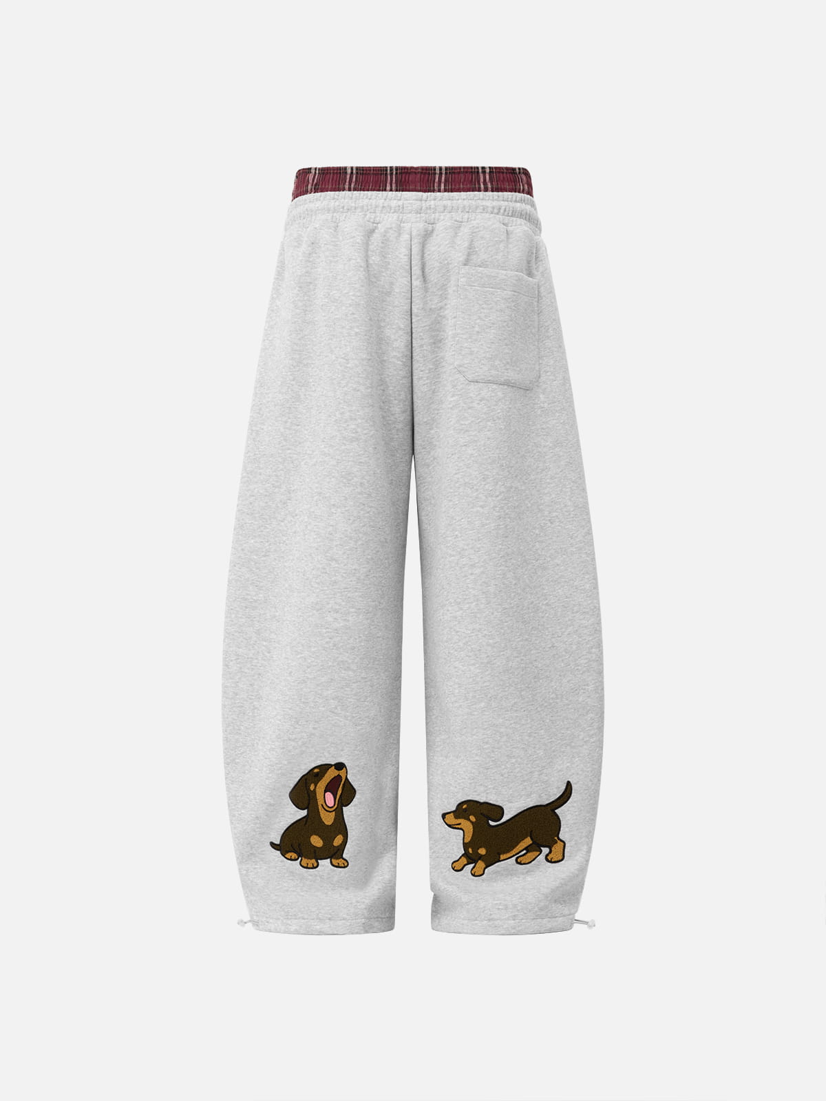 Aelfric Eden Dachshund Double Waist Baggy Barrel Sweatpants