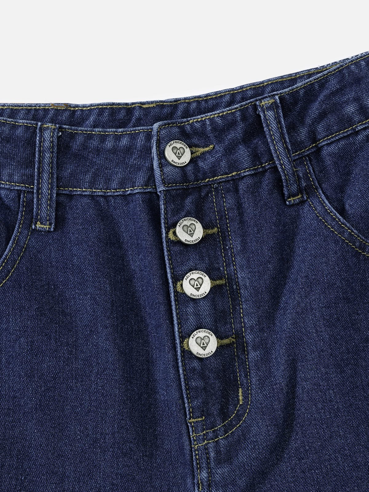 Aelfric Eden Jersey Patchwork Baggy Barrel Jeans