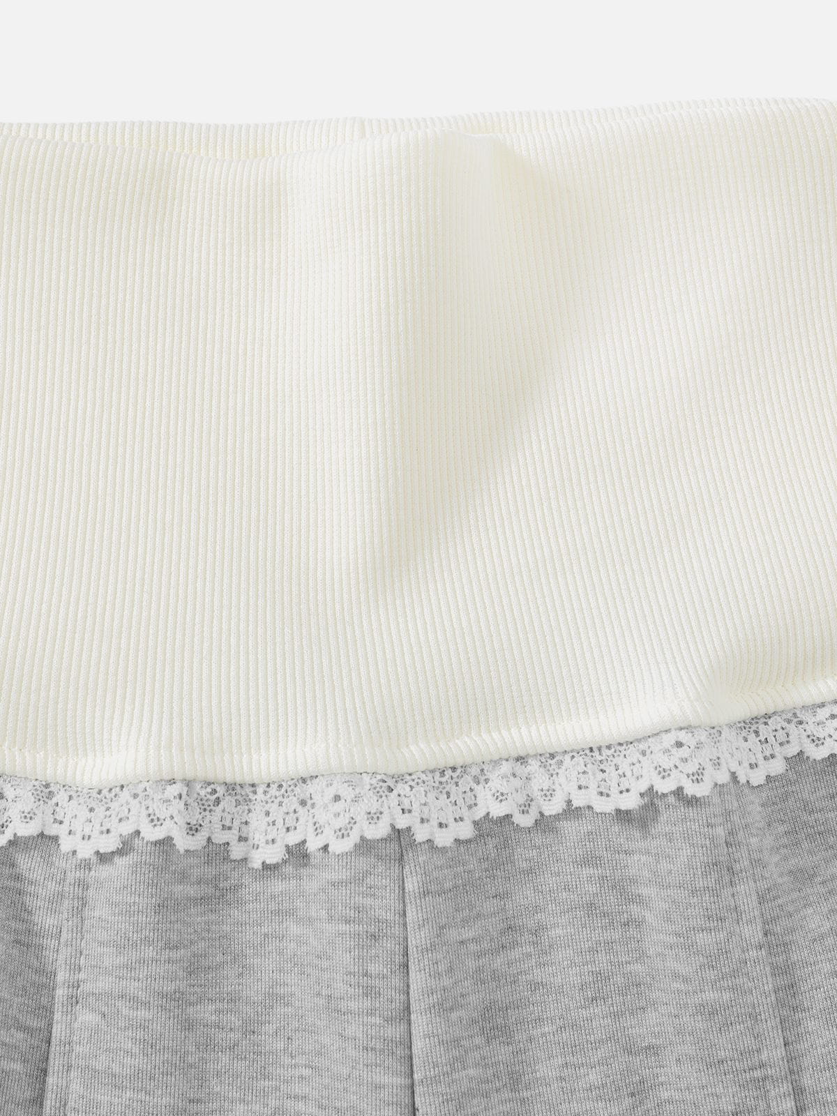 Aelfric Eden Lace Trim Baggy Sweatpants