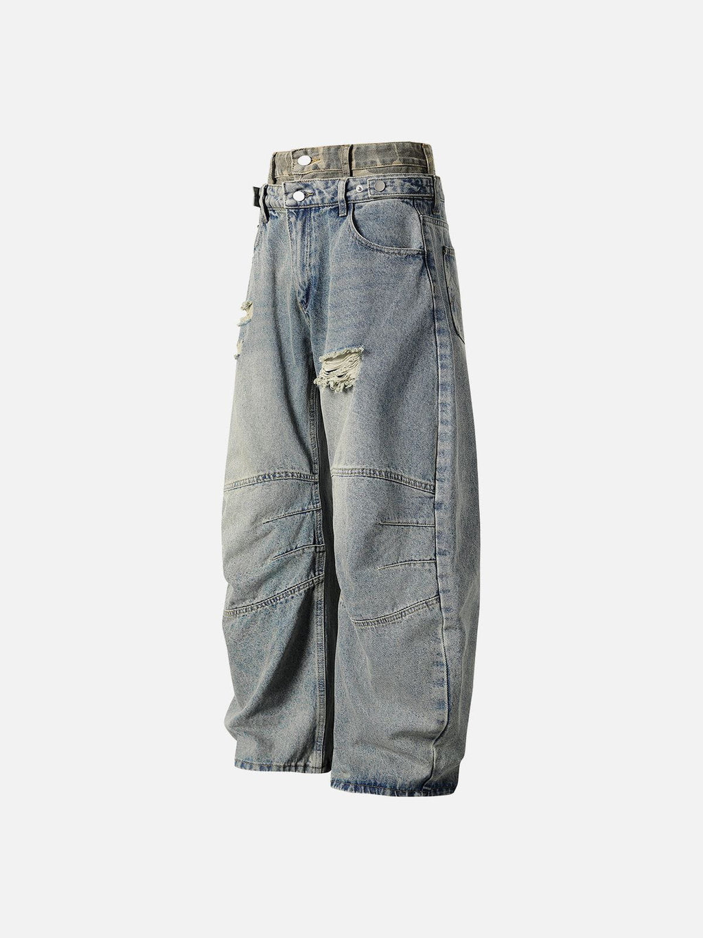 Aelfric Eden Baggy Barrel Double Waist Jeans