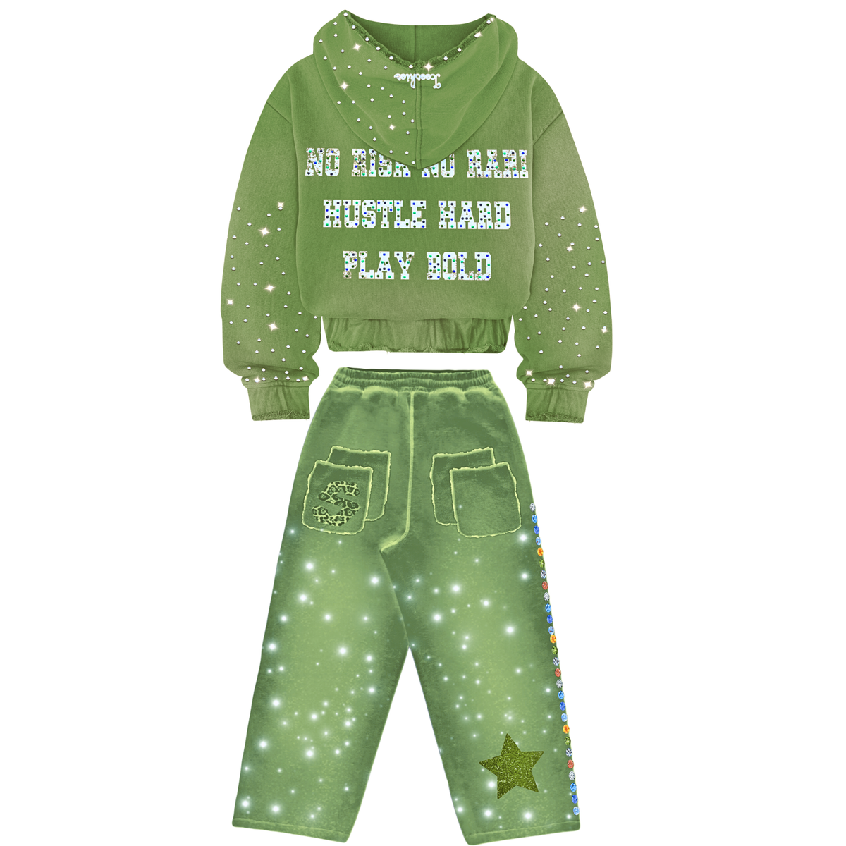 Olive Green Tracksuit
